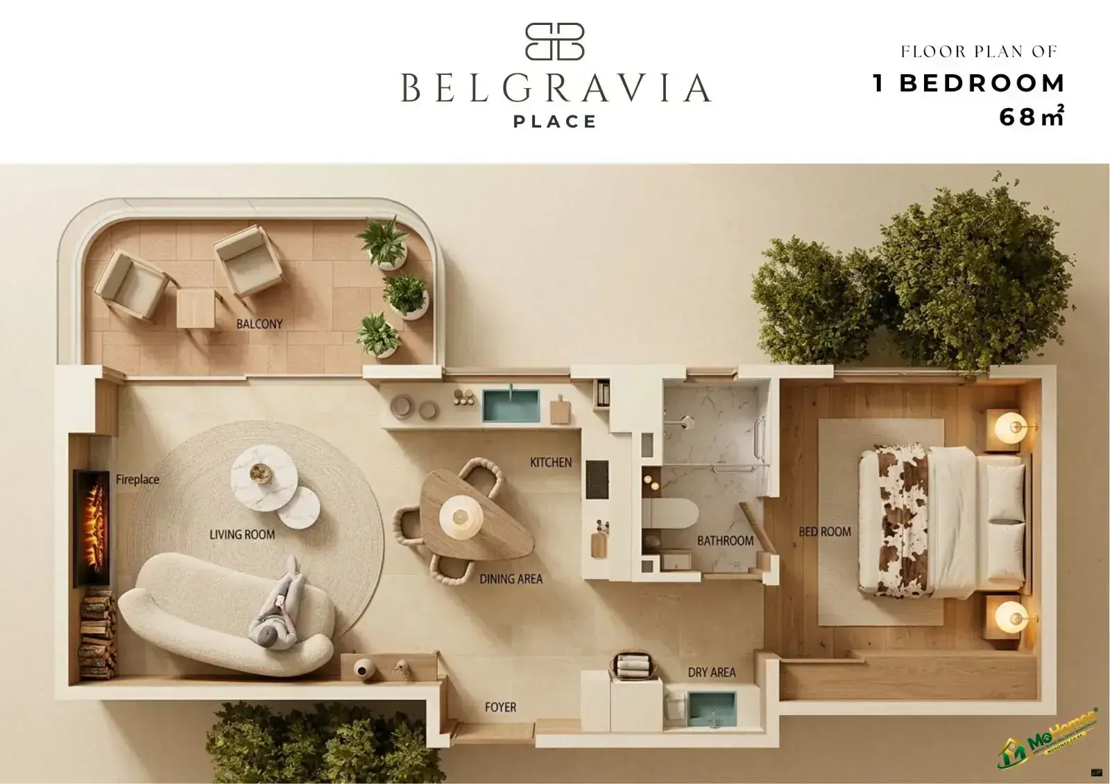 Belgravia Place is an exclusive residential development in Kileleshwa, Nairobi Kenya