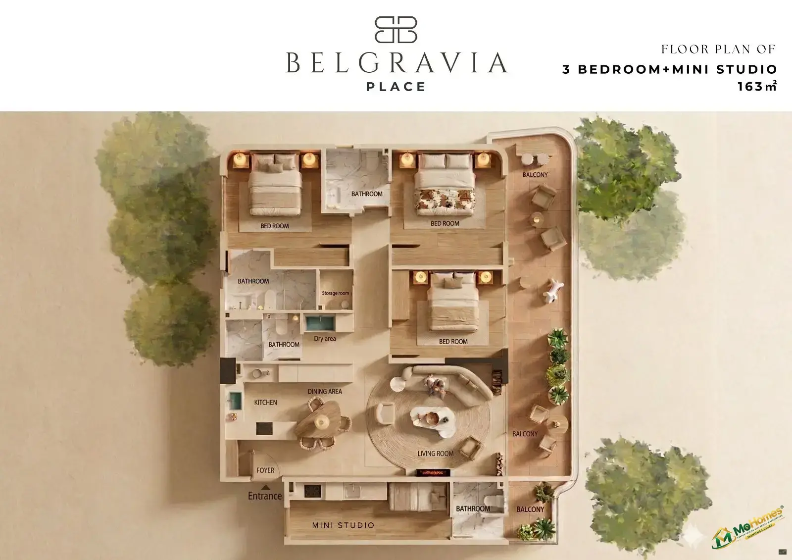 3 Bedroom + Studio Apartments for Sale in Kileleshwa