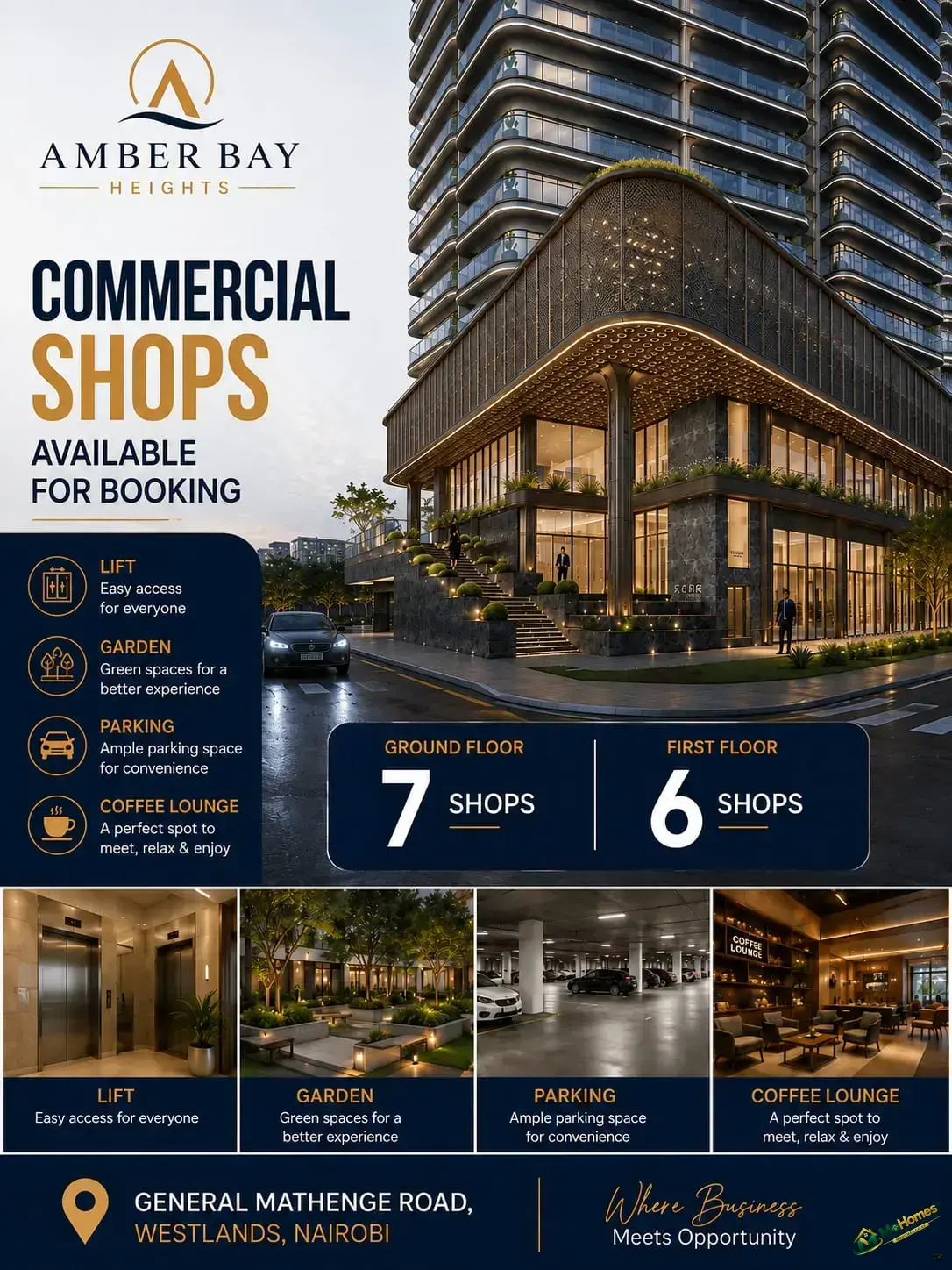 3 Bedroom Apartment for Sale at Amber Bay Heights, Westlands