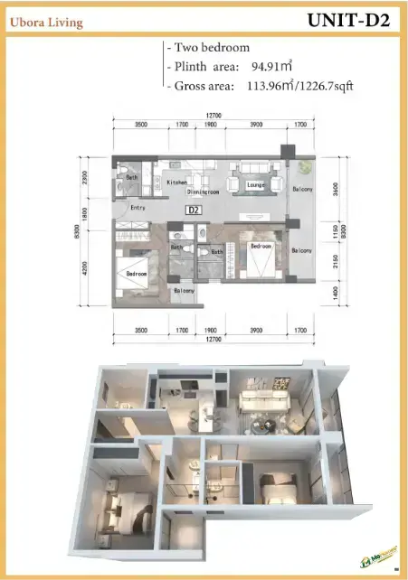 Affordable Modern 2 Bedroom Apartments For sale  in Westlands Nairobi UN Zone