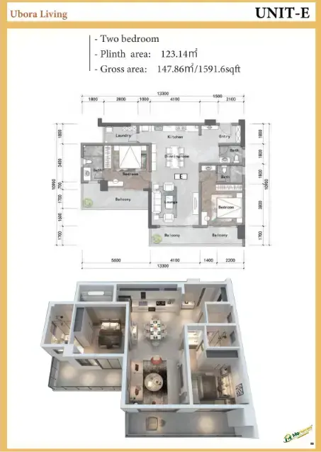 Affordable Modern 2 Bedroom Apartments For sale  in Westlands Nairobi UN Zone