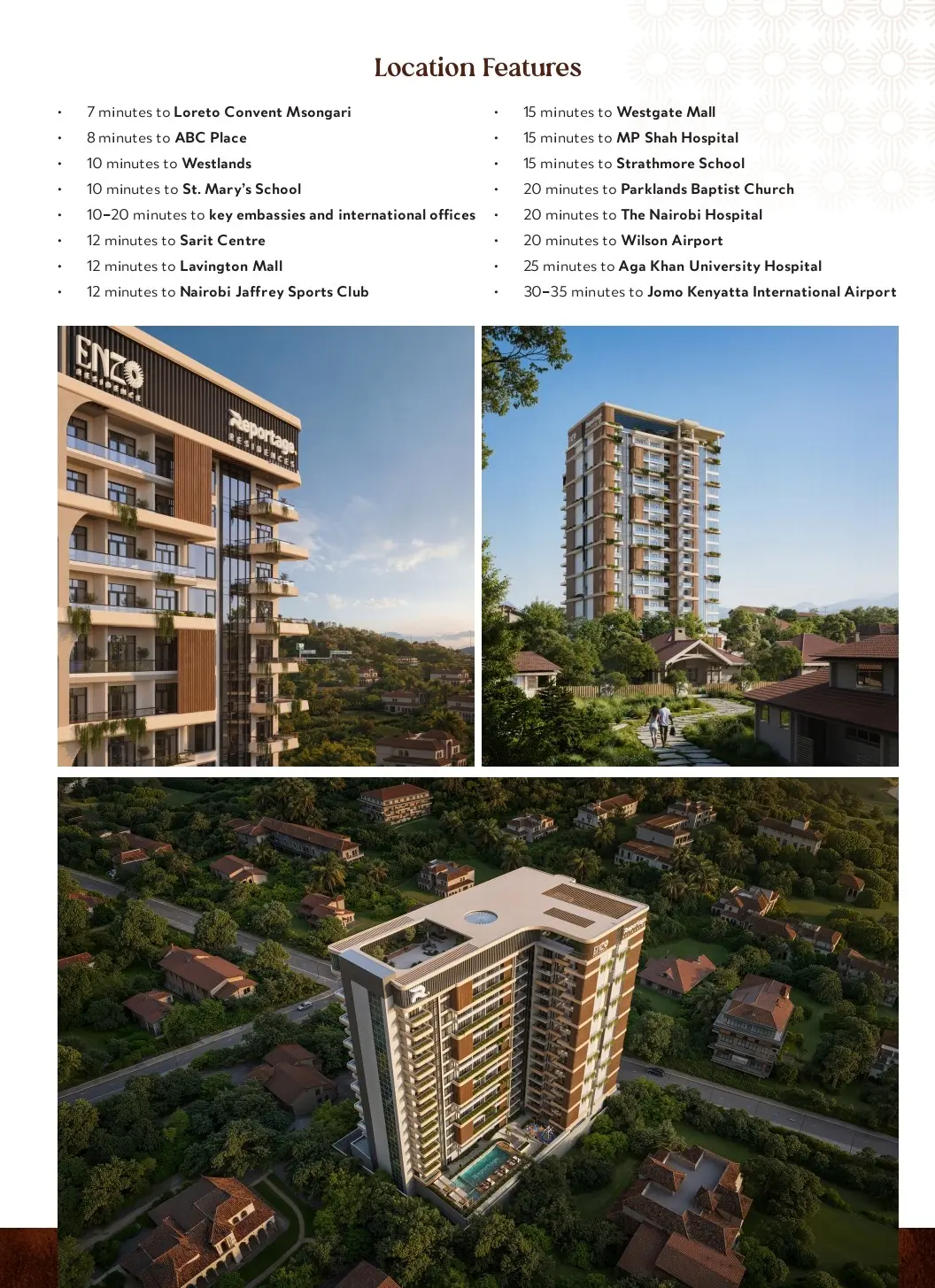 Enzo Residence – Luxury Apartments for Sale in Riverside, Lavington Nairobi