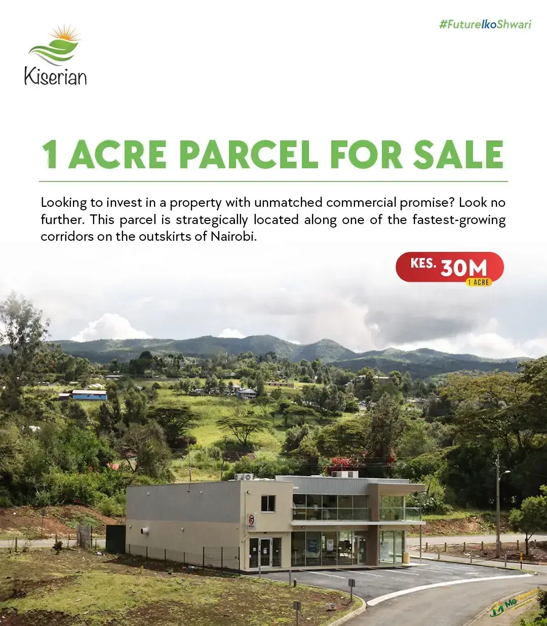1-acre Land Parcel Touching Kiserian-Ngong Highway